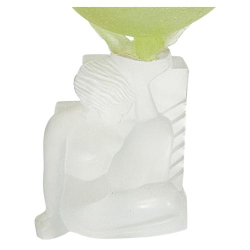 FIGURA CRISTAL SEVRES DEL ÚLTIMO TERCIO DE SIGLO XX