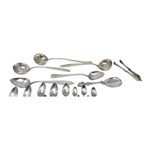 LOTE DE CUBIERTOS DE PLATA