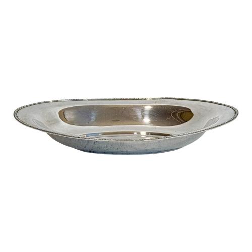 FUENTE OVALADA EN PLATA DEL PRIMER TERCIO DEL S DEL S.XX