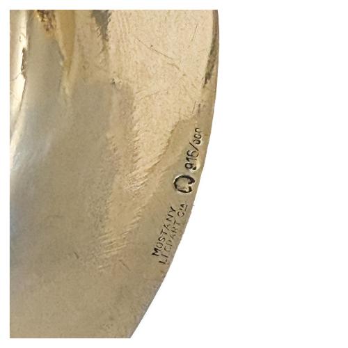 FUENTE OVALADA EN PLATA DEL PRIMER TERCIO DEL S DEL S.XX