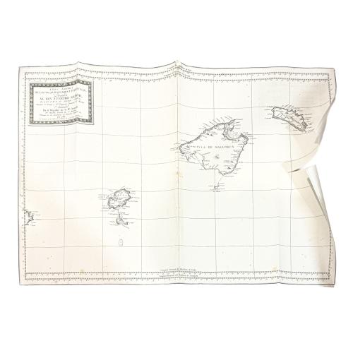 CARTA ESFÉRICA DE LAS ISLAS BALEARES Y PITIUSAS