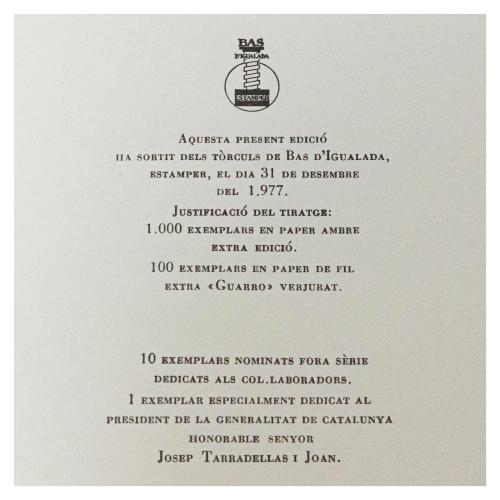 TRES MONOGRAFIAS DE ARTISTAS CATALANES