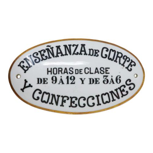 PLACA PUBLICITARIA DEL PRIMER TERCIO DE SIGLO XX