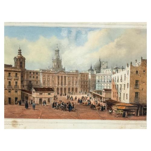 GRABADO DE CADIZ DEL SIGLO XIX