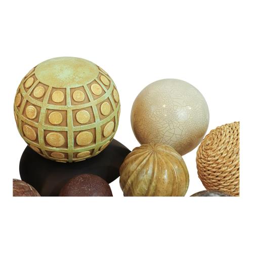 COLECCIÓN DE BOLAS DECORATIVAS