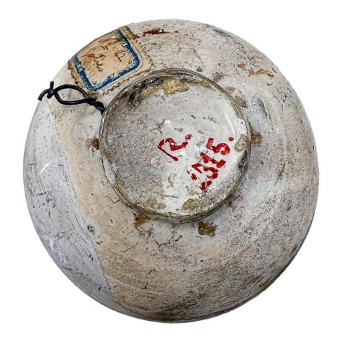 TRES ESCUDILLAS DE CERÁMICA DE MANISES DEL SIGLO XV