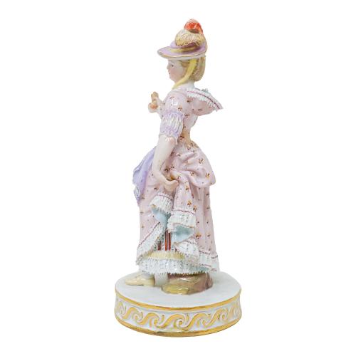 FIGURA DE PORCELANA MEISEN DE PRIMER CUARTO S. XX