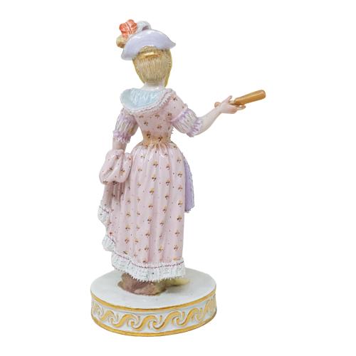 FIGURA DE PORCELANA MEISEN DE PRIMER CUARTO S. XX
