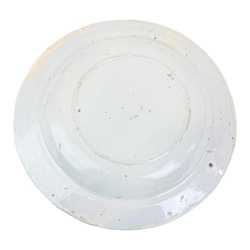 PLATO DE PORCELANA DE MANISES DE FINALES DEL S. XIX