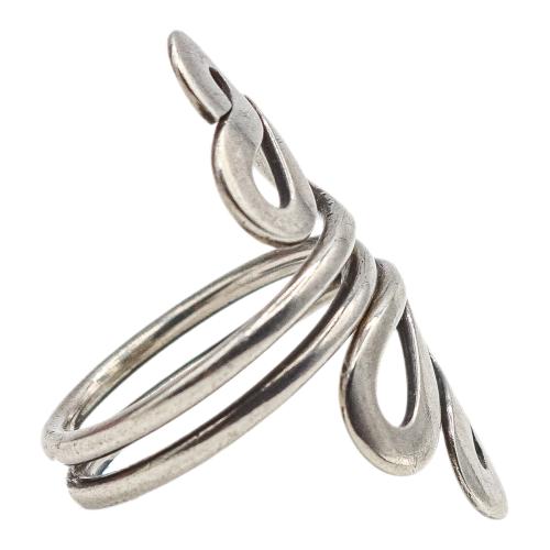 ANILLO SERPIENTE DE PLATA