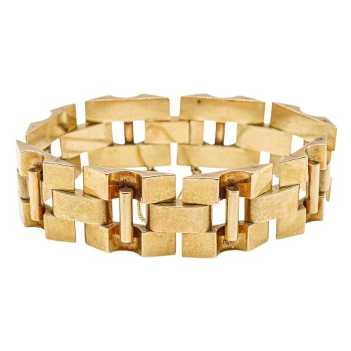 PULSERA ANCHA DE LOS AÑOS 40