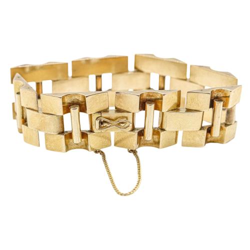 PULSERA ANCHA DE LOS AÑOS 40