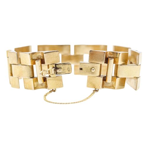 PULSERA ANCHA DE LOS AÑOS 40