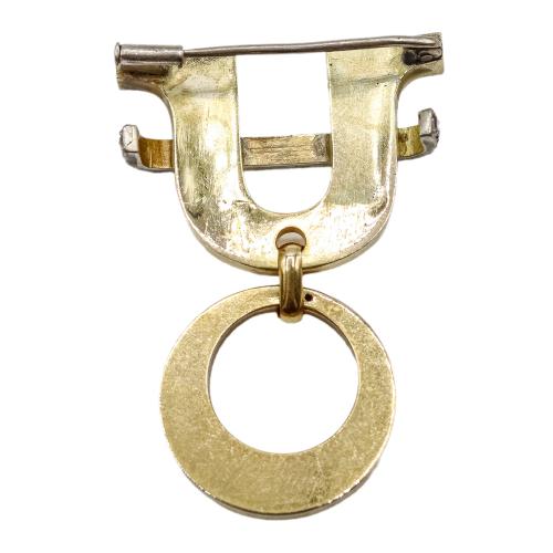 BROCHE CON DIAMANTES DE LOS AÑOS 40