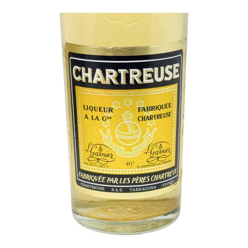 BOTELLA CHARTREUSE ETIQUETA AMARILLA