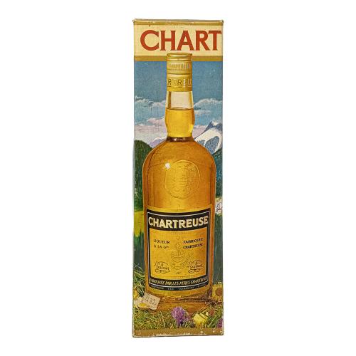 BOTELLA CHARTREUSE ETIQUETA AMARILLA