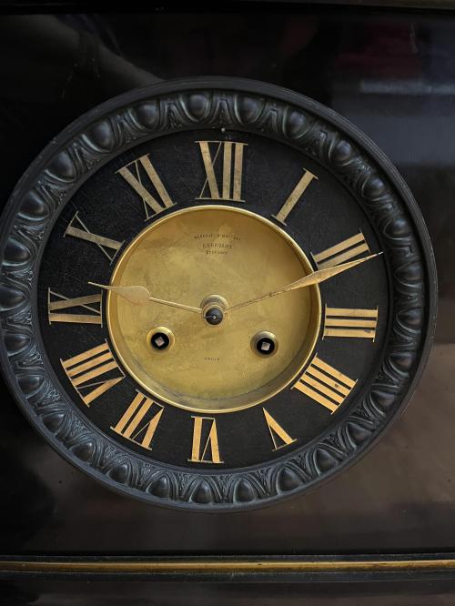 RELOJ DE SOBREMESA FRANCÉS G. SERVANT SEGUNDA MITAD S.XIX