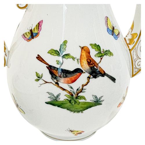 JUEGO DE CAFÉ EN PORCELANA CENTROEUROPEA 
