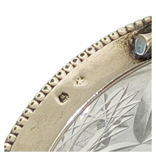 PEQUEÑA CUBITERA DE CRISTAL DE MEDIADOS DEL S.XX 