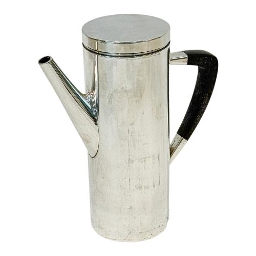 PEQUEÑA CAFETERA DE PLATA ÚLTIMO TERCIO S. XX