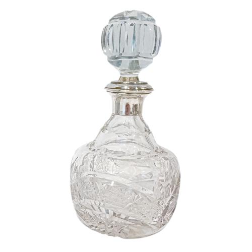 TRES FRASCOS Y BOTELLA PERFUMERO DE TOCADOR AÑOS 40