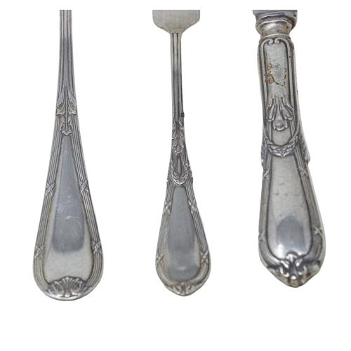 CUBERTERÍA DE PLATA DE LOS AÑOS 40