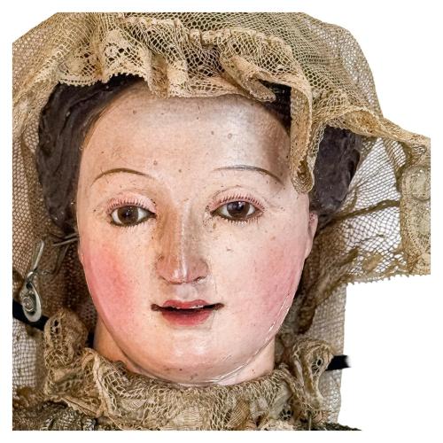 VIRGEN CAP I POTA DEL SIGLO XIX