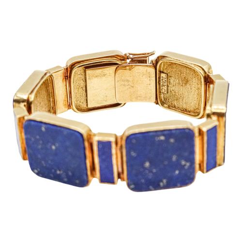 PULSERA CON LAPISLÁZULI DE ORIOL, AÑOS 70