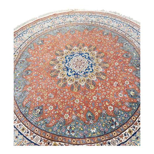 ALFOMBRA KASHMIR IRANÍ DE LA SEGUNDA MITAD DE SIGLO XX