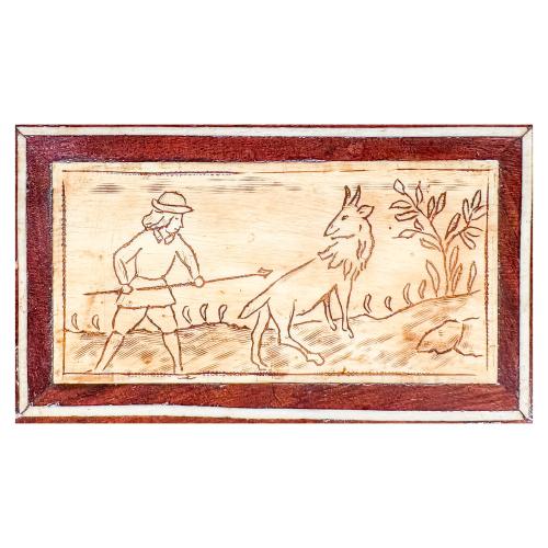 PEQUEÑO TARRO DE FARMACIA DE CERÁMICA ARAGONESA DEL S. XVIII