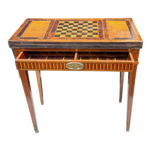 MESA DE JUEGO CARLOS IV DE PRINCIPIOS DE SIGLO XIX
