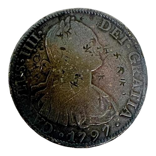 MONEDA DE PLATA DE 1797