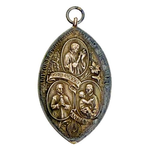 CONJUNTO DE MEDALLAS RELIGIOSAS S.XVIII-XIX
