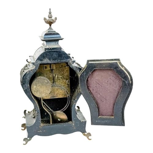 RELOJ CON PEANA DE ESTILO LUIS XV DEL ÚLTIMO CUARTO S. XIX