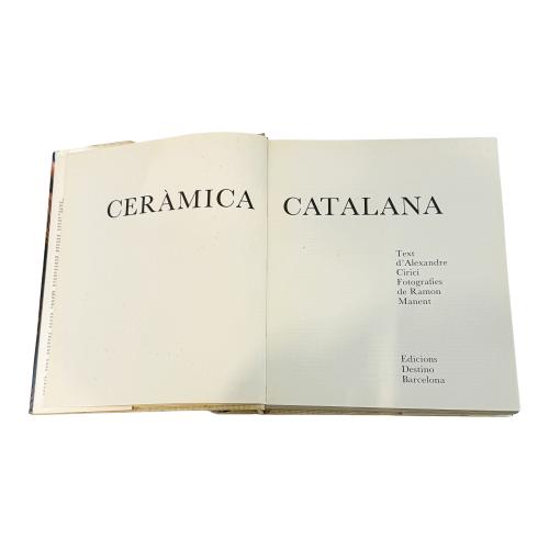 TRES LIBROS DE ARTE CATALÁN