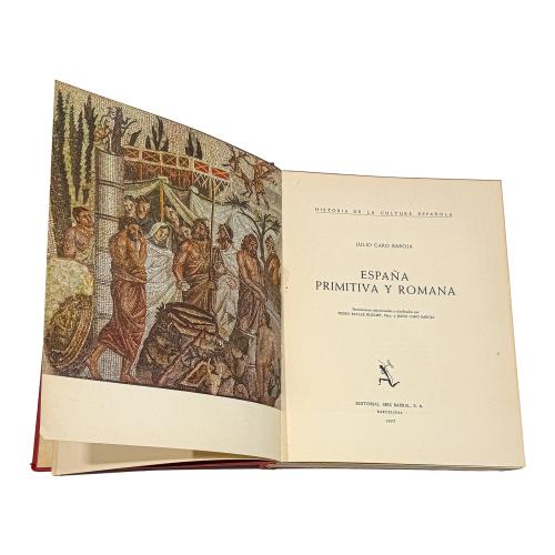 ESPAÑA PRIMITIVA Y ROMANA 