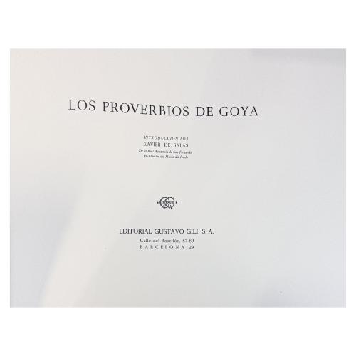 LOS PROVERBIOS DE GOYA