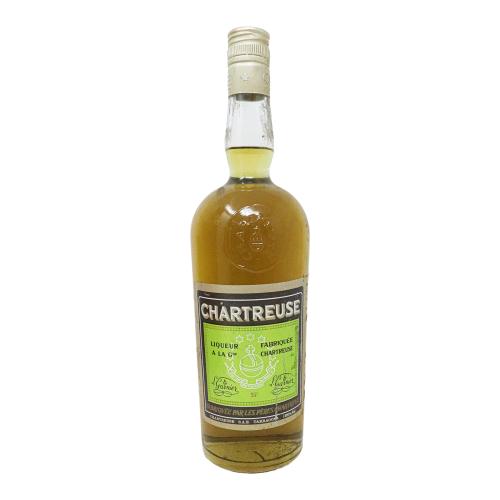 BOTELLA DE CHARTREUSE ETIQUETA VERDE