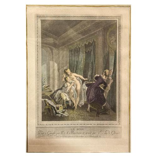 COLECCIÓN DE CINCO LITOGRABADOS FRANCESES DEL S. XIX