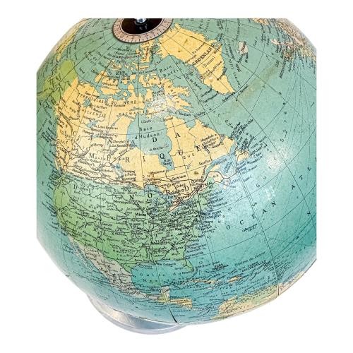GLOBO TERRAQUEO FRANCÉS DE  1965