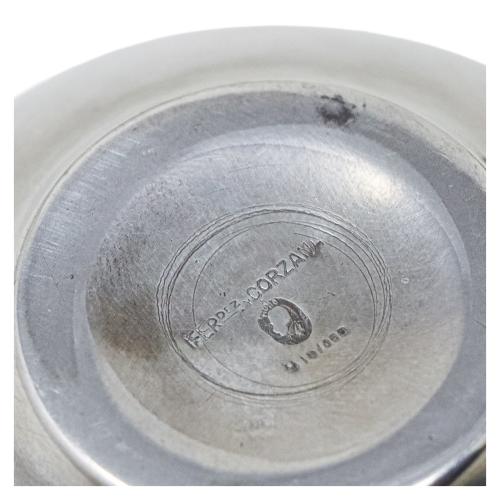 CONJUNTO DE PIEZAS EN PLATA DE MEDIADOS S.XX