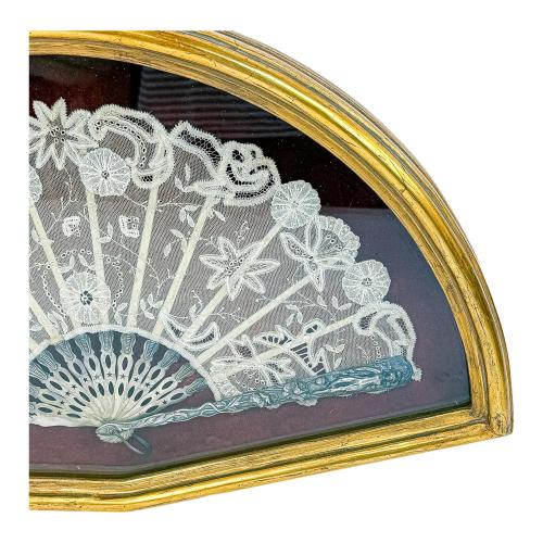 ABANICO ART NOUVEAU DE PRINCIPIOS DEL S.XX