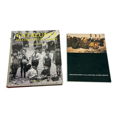 DOS LIBROS SOBRE FOTOGRAFIA EN CATALUÑA