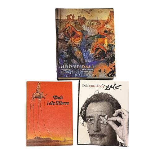 TRES LIBROS SOBRE SALVADOR DALÍ