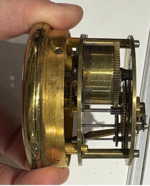 RELOJ BARÓMETRO DEL S.XIX