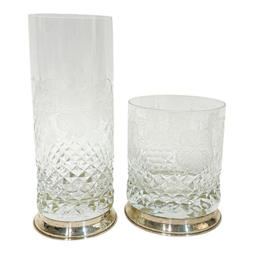 CONJUNTO DE VASOS DE WHISKY Y COMBINADO MEDIADOS SIGLO XX