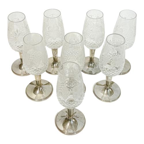 CONJUNTO DE COPAS DE JEREZ MEDIADOS S.XX