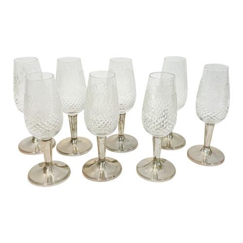 CONJUNTO DE COPAS DE JEREZ MEDIADOS S.XX