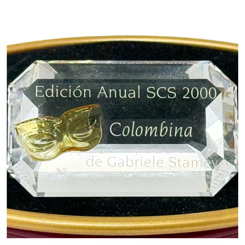 FIGURA CRISTAL TALLADO MEDIADOS SIGLO XX