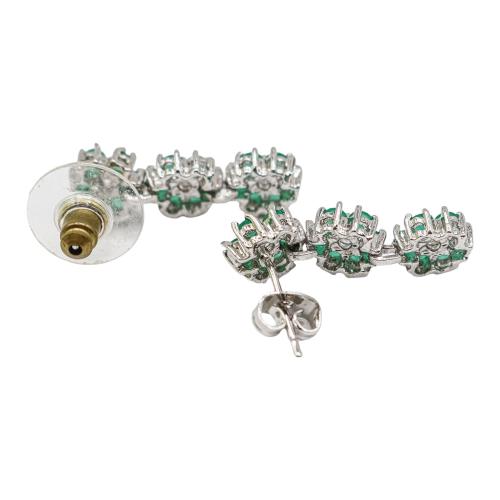 PENDIENTES LARGOS CON CIRCONITAS